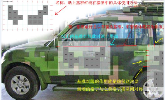 本溪车辆迷彩喷涂,设备迷彩漆翻新