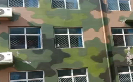 本溪墙面军用迷彩施工方案